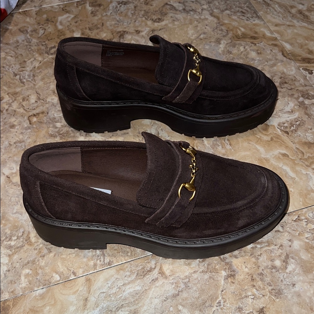 Steve Madden Horsebit Lug Sole Loafers - Picture 4 of 4